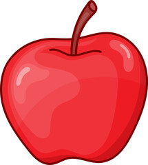 Fresh Apple Design Illustration - Nature's Sweet Delight