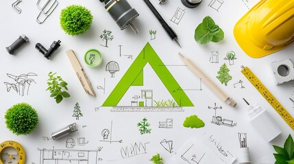 Architects and Engineers Collaborating on Sustainable Building Practices and Green Construction Solutions for a More Environmentally Conscious Future