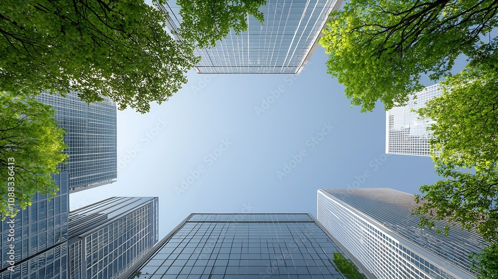 Leinwandbilder sustainable architecture and green building practices promoted by architects and engineers to priori