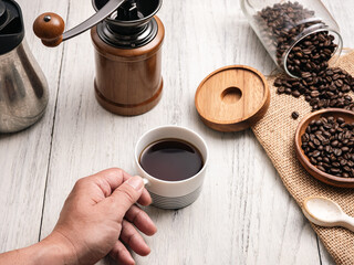 朝のコーヒータイム	