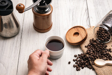 朝のコーヒータイム