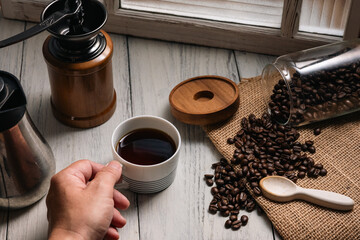 朝のコーヒータイム