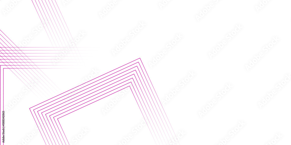 Poster the pink pattern of lines abstract background. abstract wavy stripes on white background isolated. f