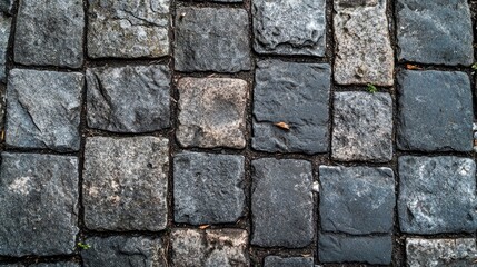 Paver brick flooring featuring a textured surface of grey concrete stones, ideal for pathways, driveways, and patios with varied brick paving designs.