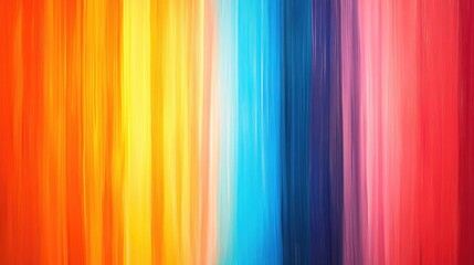 Vibrant striped background with rainbow hues featuring red, orange, yellow, green, blue, and purple ideal for personalized greeting card designs.