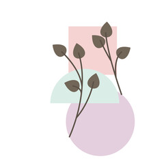 Aesthetic Bohemian Leaves