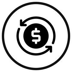 Editable cashflow vector icon. Part of a big icon set family. Perfect for web and app interfaces, presentations, infographics, etc