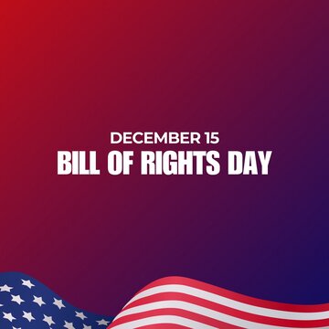 This illustration design is perfect for celebrating Bill Of Rights Day on December 15. It&rsquo;s also suitable for social media template.
