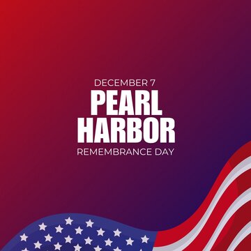 This illustration design is perfect for National Pearl Harbor Remembrance Day on December 7. It&rsquo;s also suitable for social media template.