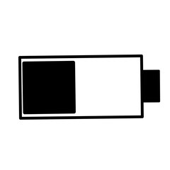 Low Battery Logo Vector