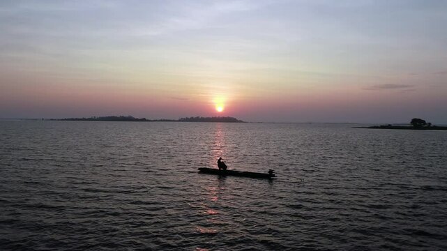  freshwater lake, Nong Harn, Sakon Nakhon, Thailand