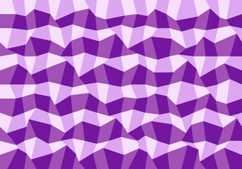 Fondo de cuadrados deformandos en 4 tonos morado. Mosaico morado. Fondo femenino