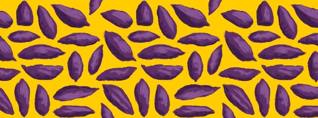 Awesome Purple Sweet Potato Pattern