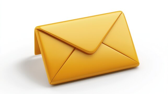 Email Access Simplified with 3D Envelope Icon