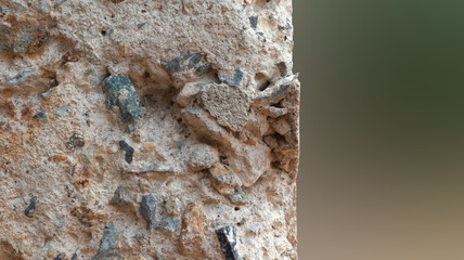 Concrete segregation (honeycomb) in foundations