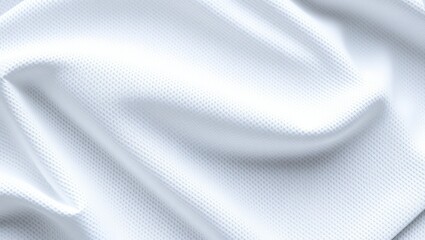 White sports clothing fabric football shirt jersey texture background