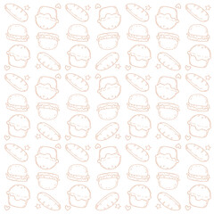 random bakery pattern