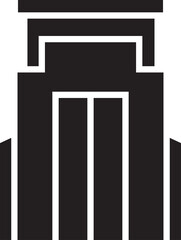 Office Building Glyph Icon