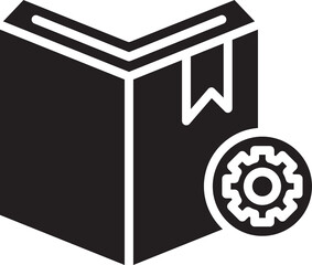 Book and Gear Icon