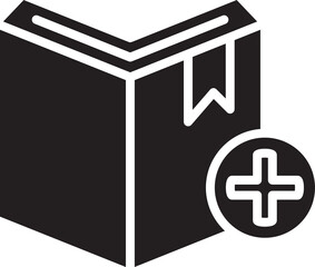Book and Add Icon