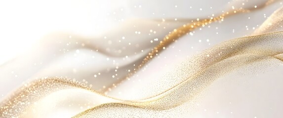 abstract background with ribbon