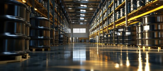 Fototapeta premium Efficient Oversight of Products in a 3D Visual Form
