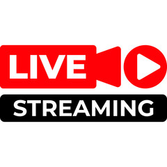 Obraz premium Live Streaming Sign