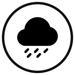 Editable heavy rainfall vector icon. Part of a big icon set family. Perfect for web and app interfaces, presentations, infographics, etc