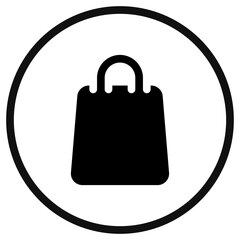Editable shopping bag vector icon. Part of a big icon set family. Perfect for web and app interfaces, presentations, infographics, etc