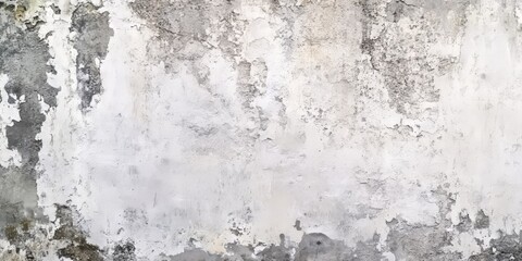 Obraz premium Cement painted wall background featuring a textured gray and white pastel color. This cement wall offers a unique backdrop with a distinctive, artistic cement texture for various creative projects.