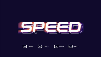 Simple Speed Editable Text effect