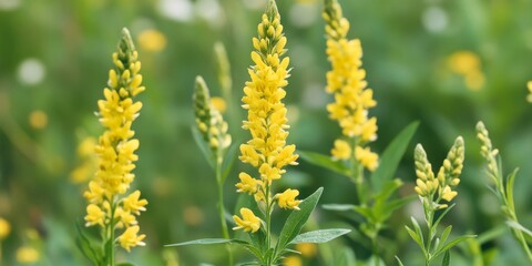 Melilotus officinalis, commonly known as Yellow Sweet Clover, is a versatile plant that showcases beautiful blossoms. This Yellow Sweet Clover thrives in various environments and is valued for its