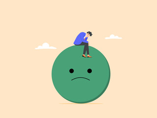 Employees who are anxious about their jobs