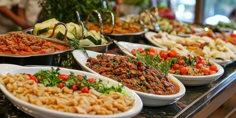 Savory and authentic traditional Turkish dishes showcase a rich culinary heritage, offering an array of flavors and textures through various traditional Turkish dishes that delight the senses.