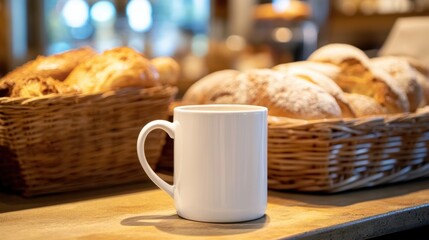 Coffee & Bread Basket.