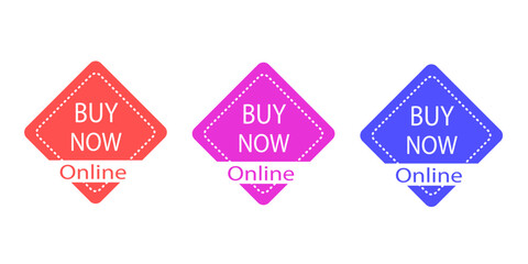 Sales badges vectors icon set