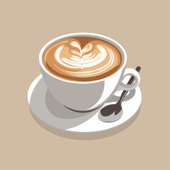 a cup of coffee