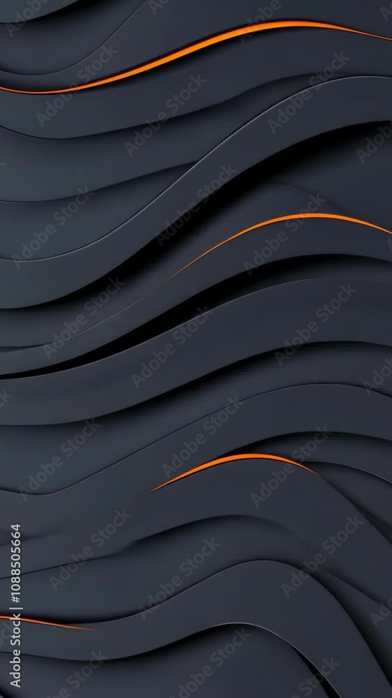 Poster the image displays a seamless texture of dark gray, undulating waves