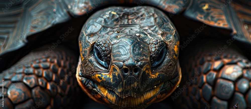 Poster tortoise shell texture analysis