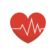 Medical Equipment Vector Illustration - Heart