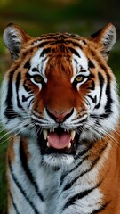 Portrait of a Bengal tiger