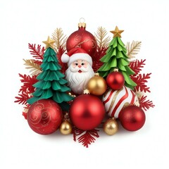 Christmas isolated 3d Elements