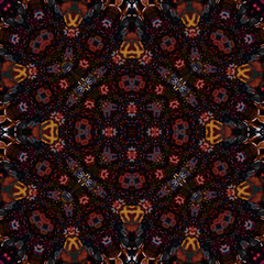 Seamless beautiful pattern. The texture is abstract. The background is symmetrical and repeats