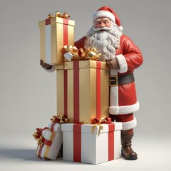 Santa Clause 3d