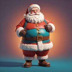 Santa Clause 3d
