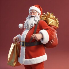 Santa Clause 3d