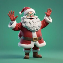 Santa Clause 3d