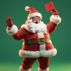 Santa Clause 3d