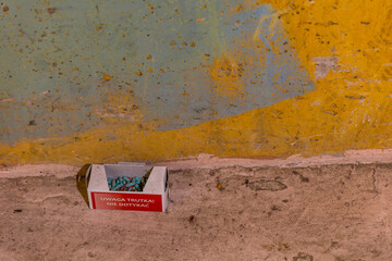 Rodent poison, rats and mice in the basement