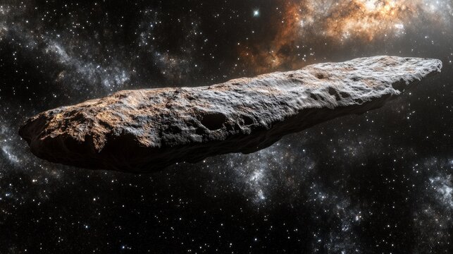 Interstellar Voyager:  A Cosmic Rock's Journey Through the Nebula